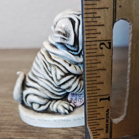 Vintage Harmony Kingdom Fusspot Shar Pei Treasure Jest Figure Made in England - Picture 9 of 13